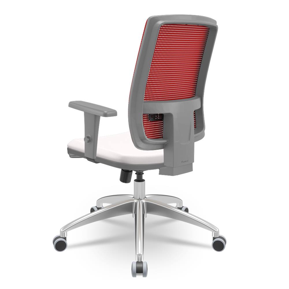 Cadeira-Brizza-Diretor-Grafite-Tela-Vermelha-Assento-Vinil-Eco-Branco-Base-RelaxPlax-Aluminio---66051