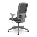 CadeiraBrizzaDiretorGrafiteTelaPretaAssentoAeroPretoBaseAutocompensadorPiramidal