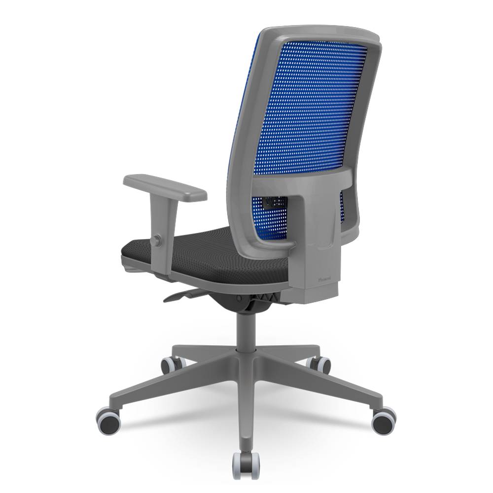 Cadeira-Brizza-Diretor-Grafite-Tela-Azul-Assento-Aero-Preto-Base-Autocompensador-Piramidal---66149