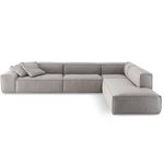 SofaFamilyBoxdeCantoLinhoCinza360x200cm66131