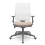 CadeiraBrizzaDiretorGrafiteTelaBrancaAssentoPoliesterFendiAutocompensadorPiramidal66192