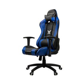 Cadeira Gamer Power Preto com Azul Reclinavel - 64397