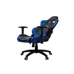 Cadeira Gamer Power Preto com Azul Reclinavel - 64397