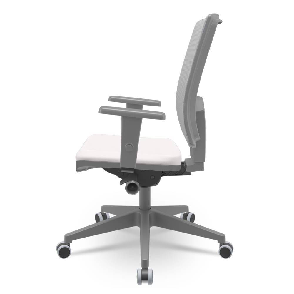 Cadeira-Brizza-Diretor-Grafite-Tela-Cinza-Assento-Vinil-Eco-Branco-Autocompensador-Piramidal---66263