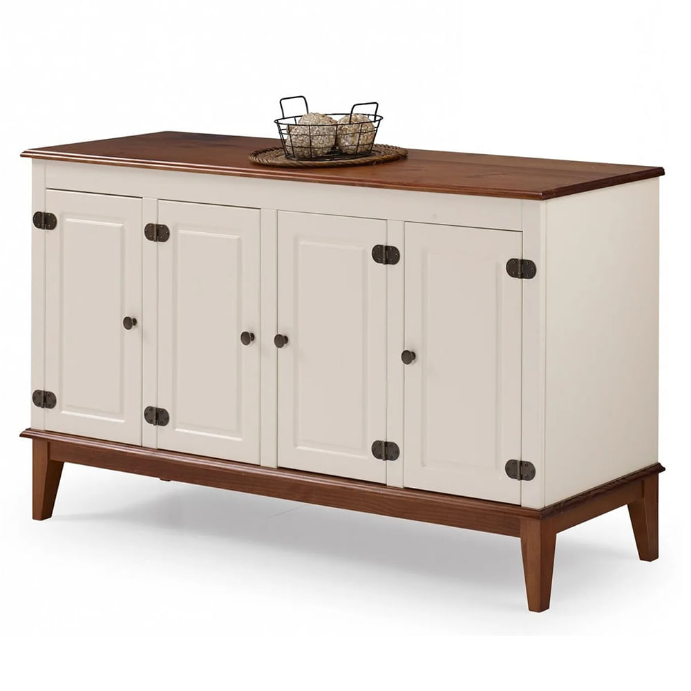 Buffet-Antoine-4-Portas-cor-Off-White-com-Amendoa-149cm