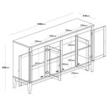 BuffetAntoine4PortascorOffWhitecomAmendoa149cm