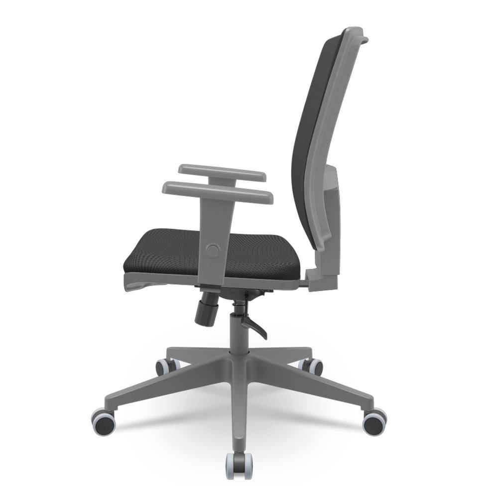Cadeira-Brizza-Diretor-Grafite-Tela-Preta-Assento-Aero-Preto-Base-RelaxPlax-Piramidal---66283