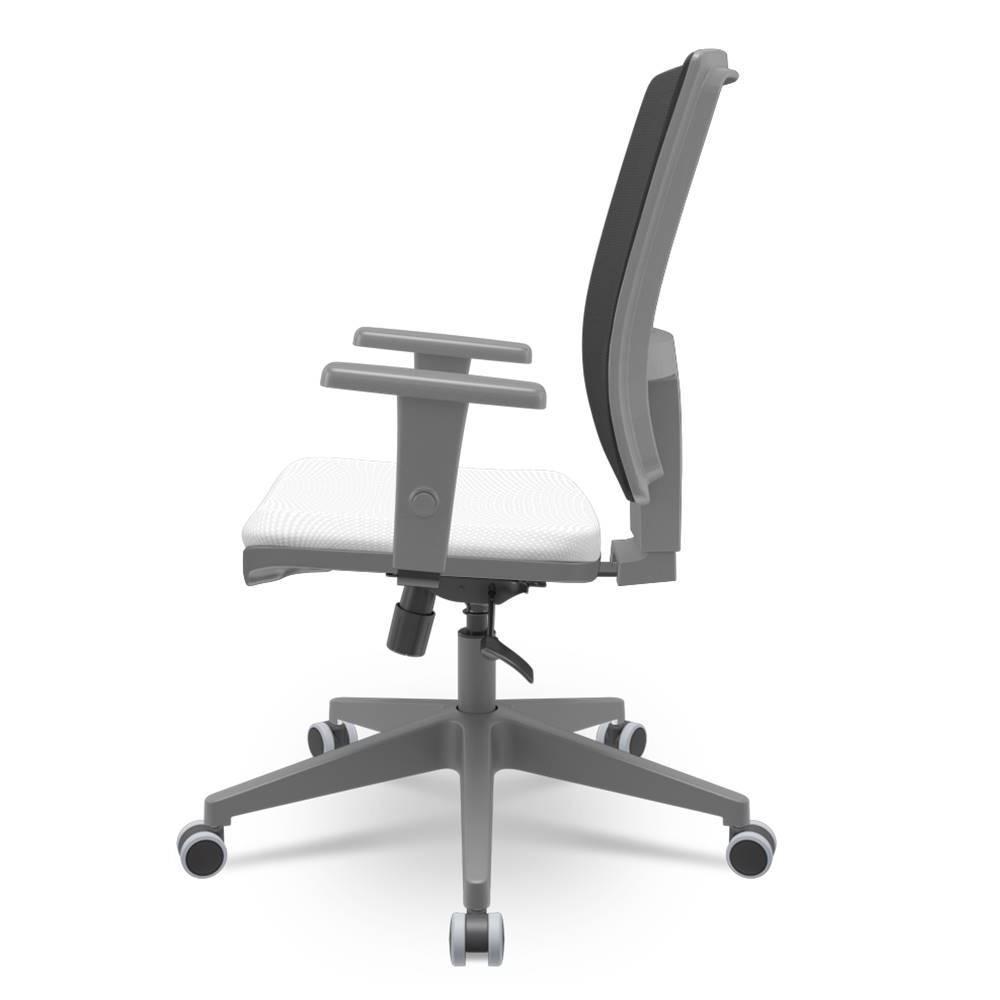 Cadeira-Brizza-Diretor-Grafite-Tela-Preta-Assento-Aero-Branco-Base-RelaxPlax-Piramidal---66284