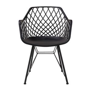 Cadeira Marc Base em Aco cor Preto 84cm - 66303