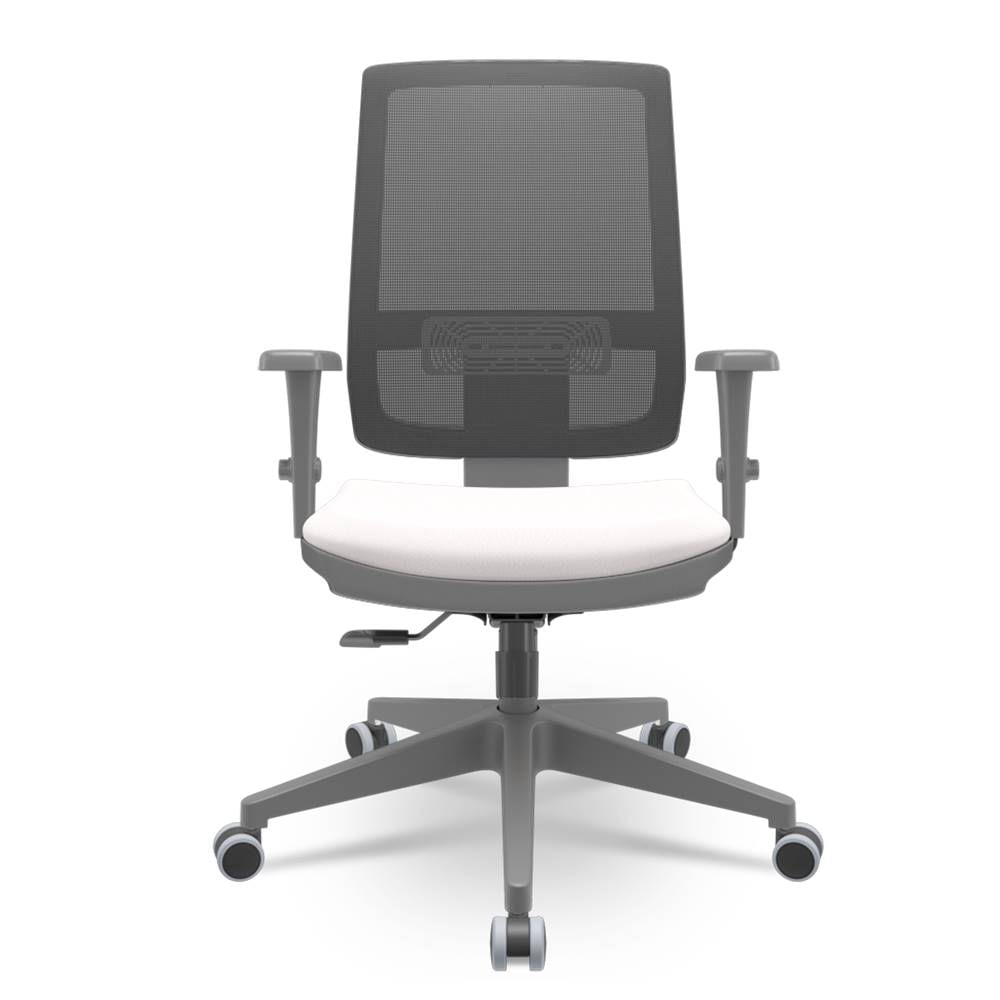 Cadeira-Brizza-Diretor-Grafite-Tela-Preta-Assento-Vinil-Eco-Branco-Base-RelaxPlax-Piramidal---66305