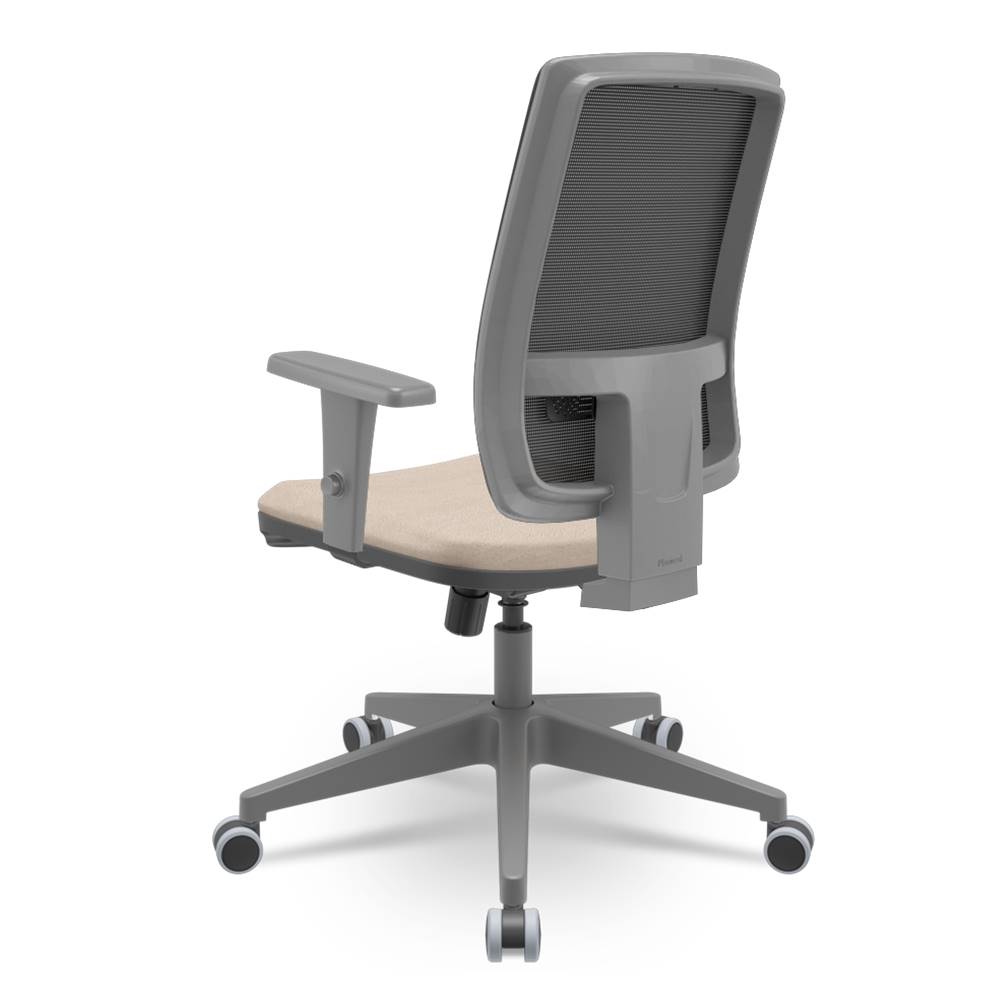 Cadeira-Brizza-Diretor-Grafite-Tela-Preta-Assento-Poliester-Fendi-Base-RelaxPlax-Piramidal---66309