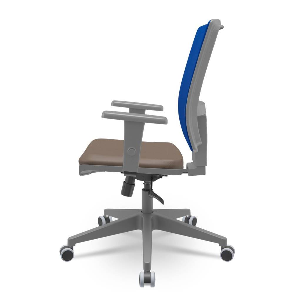 Cadeira-Brizza-Diretor-Grafite-Tela-Azul-Assento-Vinil-Marrom-Base-RelaxPlax-Piramidal---66337