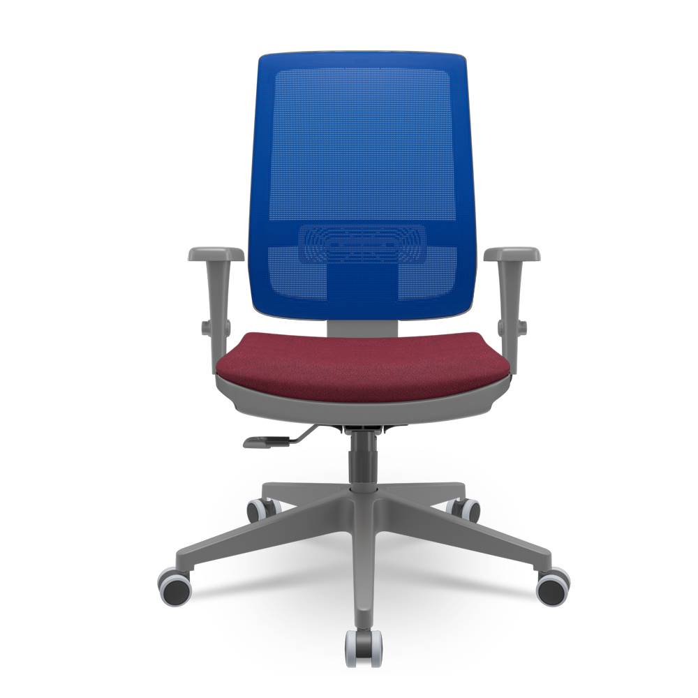 Cadeira-Brizza-Diretor-Grafite-Tela-Azul-Assento-Poliester-Vinho-Base-RelaxPlax-Piramidal---66345-