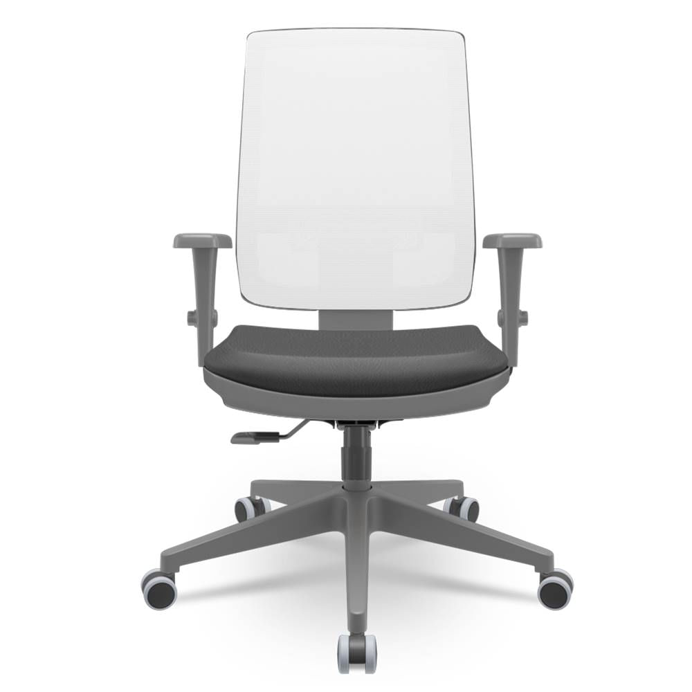 Cadeira-Brizza-Diretor-Grafite-Tela-Branca-Assento-Vinil-Preto-Base-RelaxPlax-Piramidal---66370