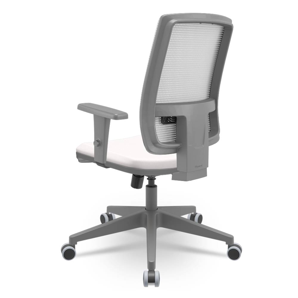 Cadeira-Brizza-Diretor-Grafite-Tela-Branca-Assento-Vinil-Branco-Base-RelaxPlax-Piramidal---66376