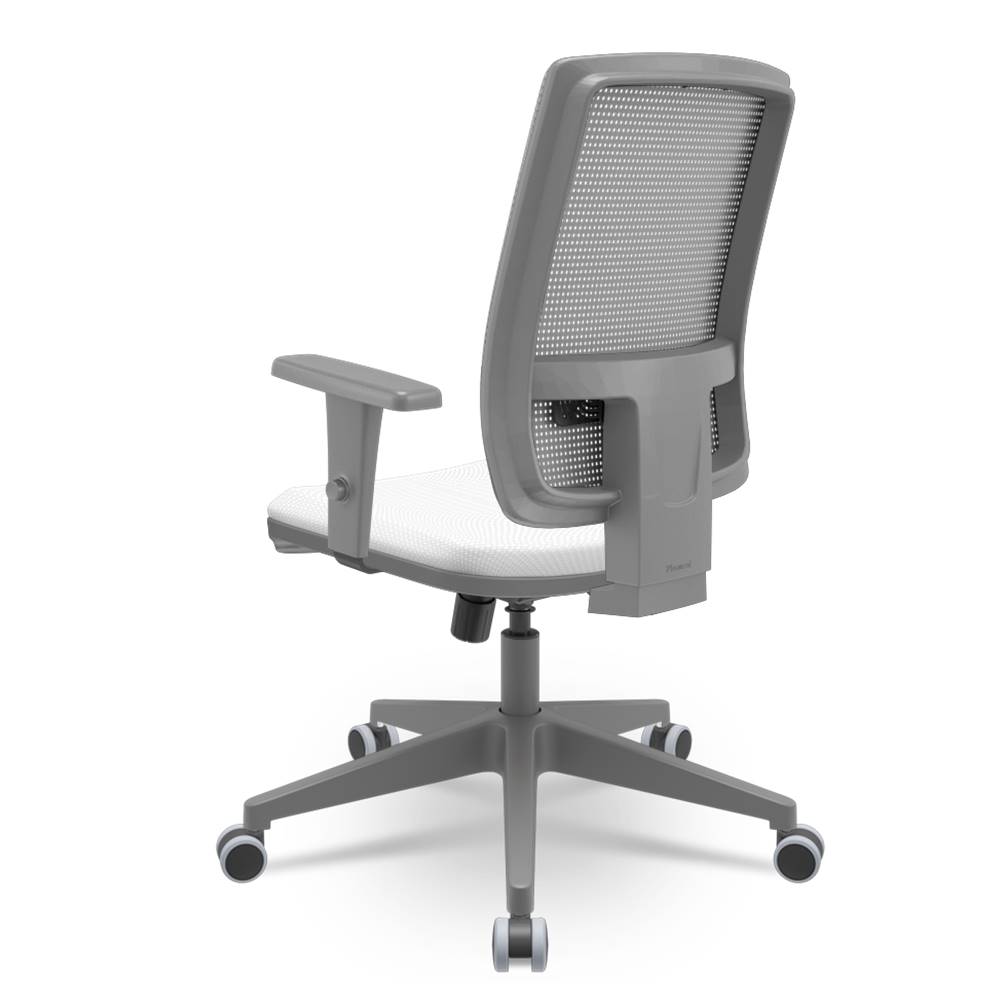 Cadeira-Brizza-Diretor-Grafite-Tela-Cinza-Assento-Aero-Branco-Base-RelaxPlax-Piramidal---66389