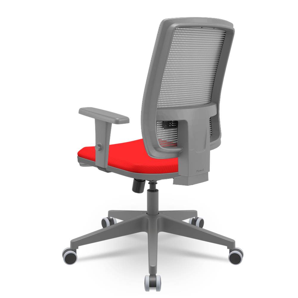 Cadeira-Brizza-Diretor-Grafite-Tela-Cinza-Assento-Aero-Vermelho-Base-RelaxPlax-Piramidal---66391
