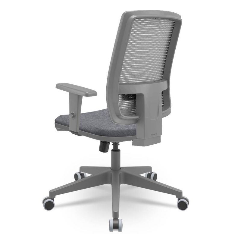 CadeiraBrizzaDiretorGrafiteTelaCinzaAssentoConceptGranitoBaseRelaxPlaxPiramidal66394