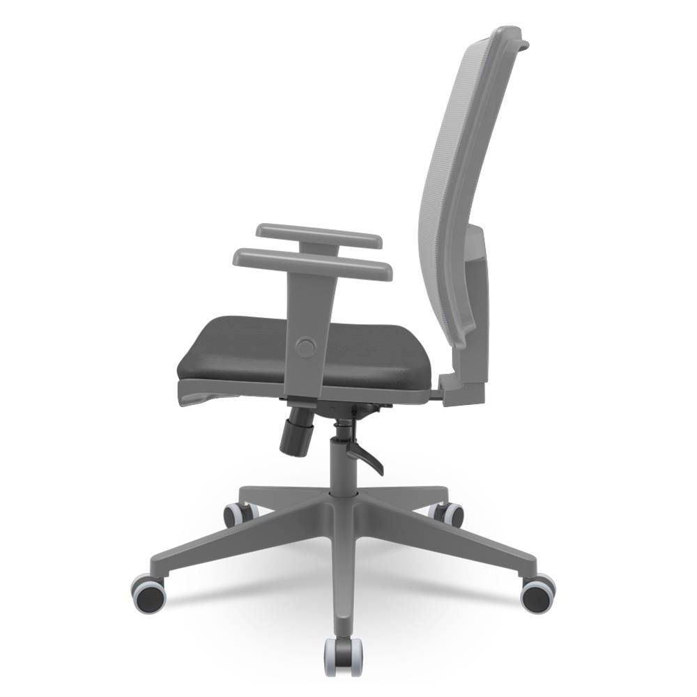 Cadeira-Brizza-Diretor-Grafite-Tela-Cinza-Assento-Vinil-Preto-Base-RelaxPlax-Piramidal---66396
