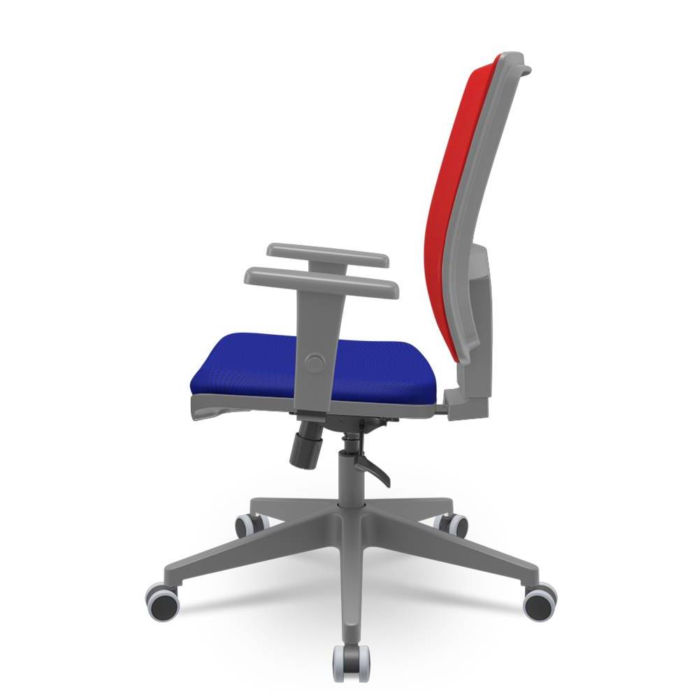 Cadeira-Brizza-Diretor-Grafite-Tela-Vermelha-Assento-Aero-Azul-Base-RelaxPlax-Piramidal---66409-