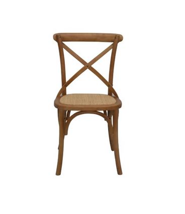 Cadeira Katrina Madeira Assento em Rattan Cor Betula - 18560