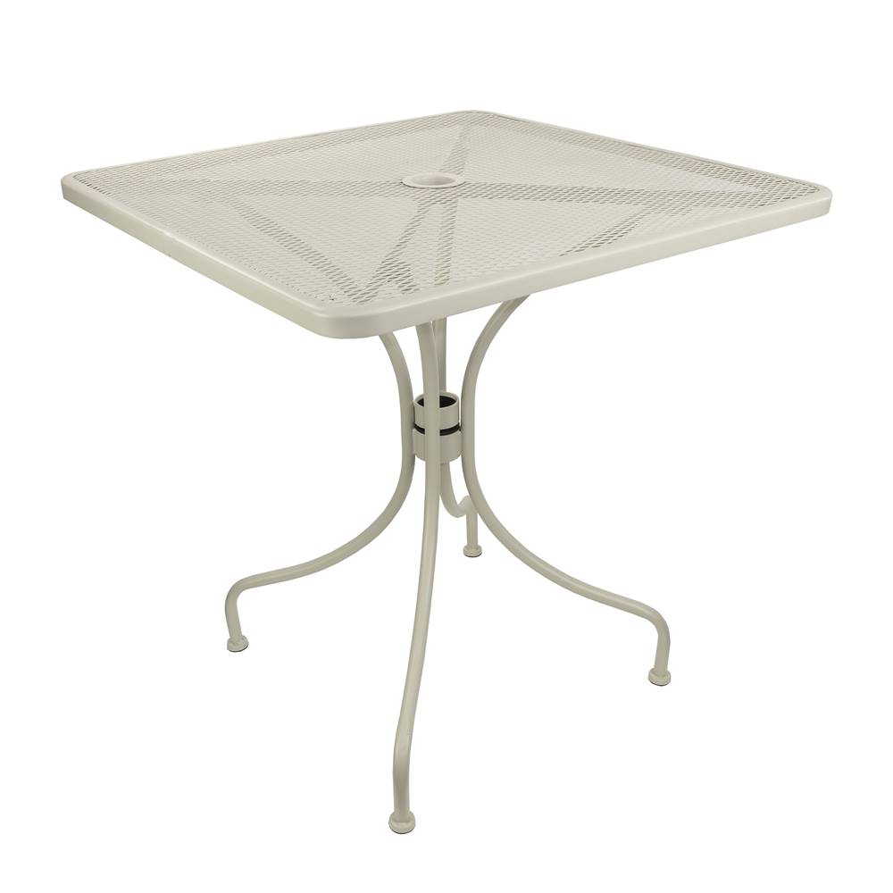 mesa luma quadrada em ferro cor fendi