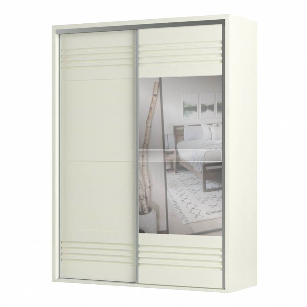 Roupeiro-Menfis-2-Portas-com-Espelho-cor-Off-White-180cm