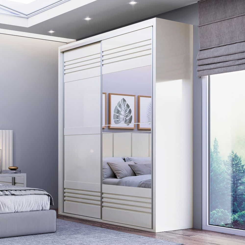 Roupeiro-Menfis-2-Portas-com-Espelho-cor-Off-White-180cm