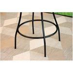 MesaBistroToutouseBaseAcoTampoMadeiraCastanho105cm55322