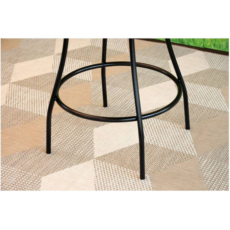 MesaBistroToutouseBaseAcoTampoMadeiraCastanho105cm55322