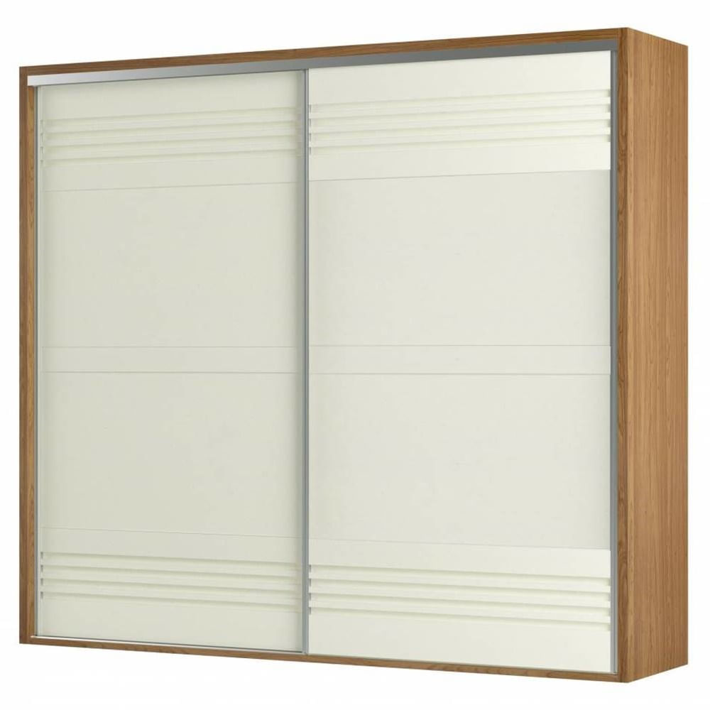 Roupeiro-Menfis-2-Portas-cor-Freijo-Off-White-267cm
