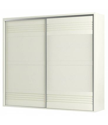 Roupeiro Menfis 2 Portas cor Off White 267cm - 66712
