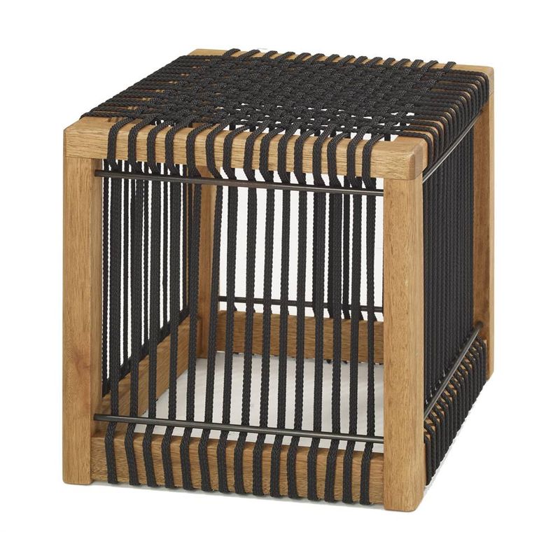 PuffAlcacerCordaPretaStainJatoba40cm67151