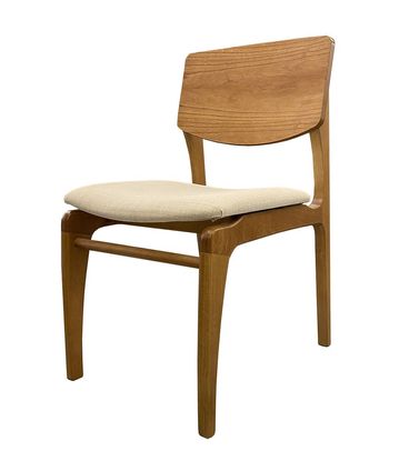 Cadeira Marselha Madeira Maciça Assento Linho Rustico - 49948