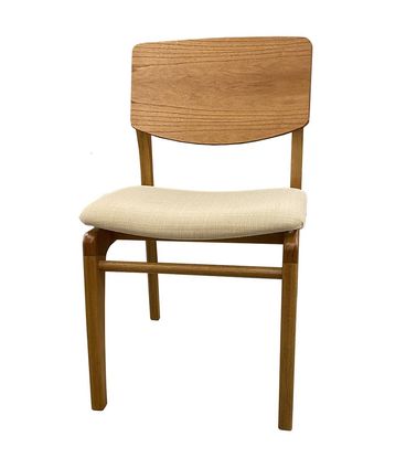 Cadeira Marselha Madeira Maciça Assento Linho Rustico - 49948