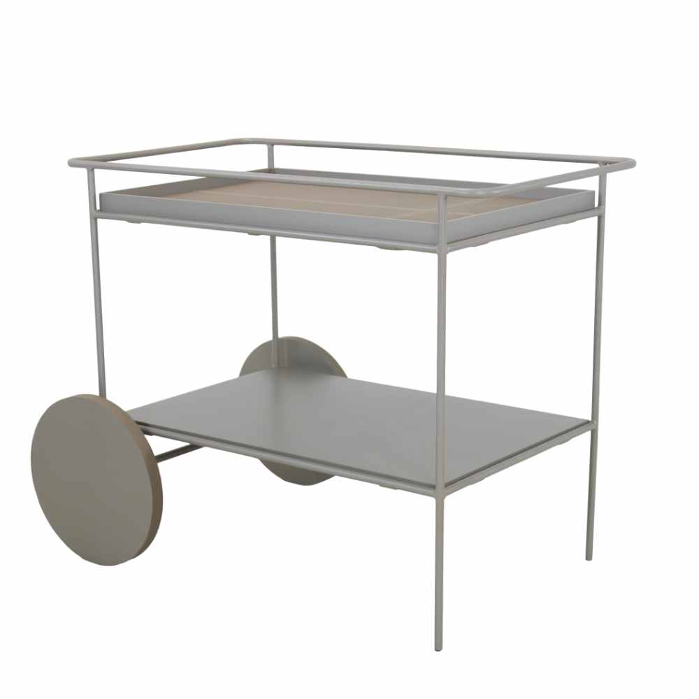 Carrinho-Bar-Otto-Champagner-e-Recouro-Fendi-com-Base-Champagner-92-cm