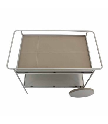 Carrinho Bar Tito Champagner Recouro Fendi Base Champagner 92cm - 67275