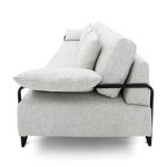 SofaLubeck4LugarescorCinzacomPesPretos260cm67298