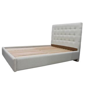Conjunto Cama Oslo Linho Bege com Colchão Sun Tech Casal 138cm - 67323