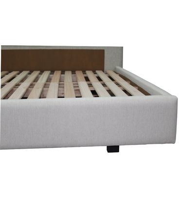 Cama One Touch Cor Bege para Colchão King 193cm - 67345