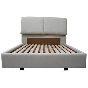 Conjunto Cama One Touch Bege com Colchão Sun Top King 193cm - 67391