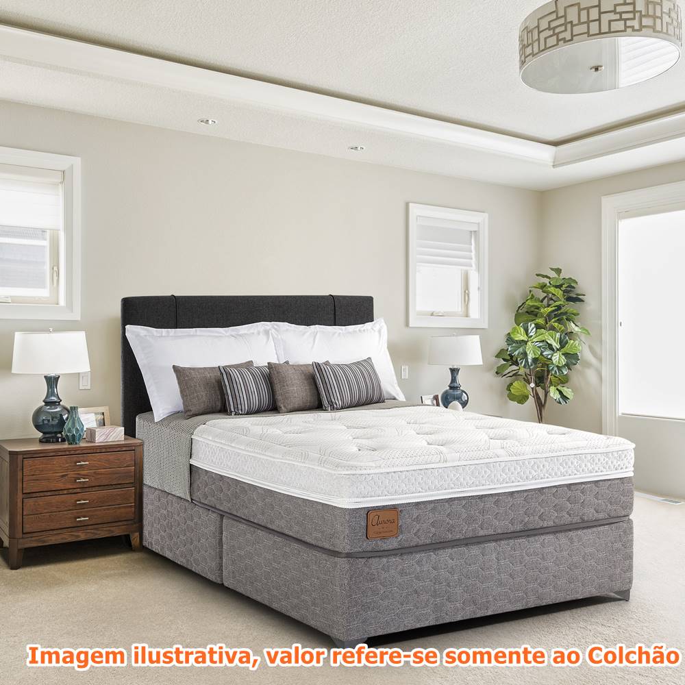 Colchão Casal Aurora One Side Pillow Top 138X188cm - 67426
