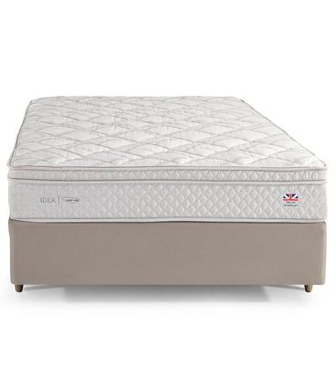 Conjunto Box Queen Size Lordelo One Side Pillow Top Base Idea Baixo 158X198cm - 67449