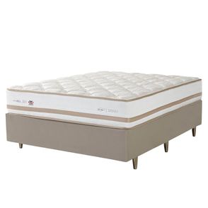 Conjunto Box Solteiro Sun Life One Side Pillow Top Base Idea Fendi Top 88x188cm - 67461