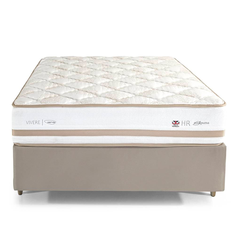 Conjunto Box Casal Sun Life One Side Pillow Base Idea Fendi Top 138X188cm - 67464