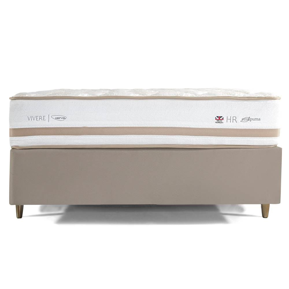 Conjunto Box Casal Sun Life One Side Pillow Base Idea Fendi Top 138X188cm - 67464