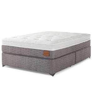 Conjunto Box Casal Aurora One Side Pillow Top Base Exclusive Favo 138X188cm - 67468