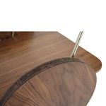 CarrinhoparaBarSertaoCouroCastanhocomNogueiraeBaseGold110cm