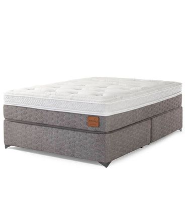 Conjunto Box King Size Aurora One Side Pillow Top Base Exclusive Favo Com 1 USB 193x203cm - 67473