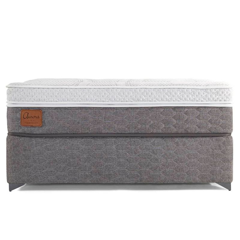 ConjuntoBoxCasalAuroraPillowTopBaseExclusiveFavoCom2USB138X188cm